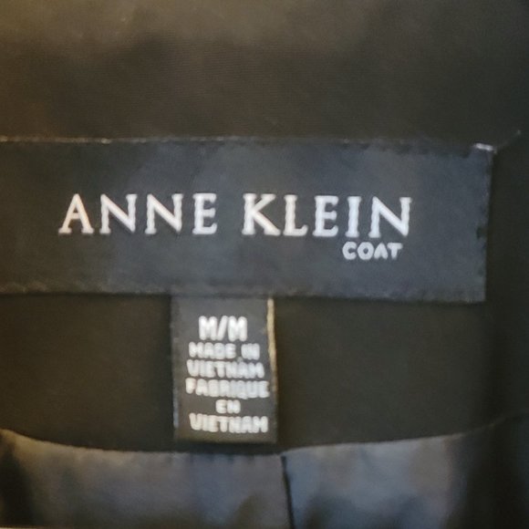 Anne Klein Black Coat - Picture 8 of 11